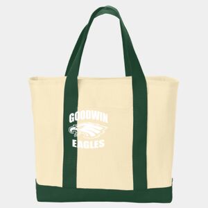 Ideal Twill Two Tone Shopping Tote Thumbnail