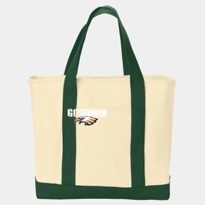 Ideal Twill Two Tone Shopping Tote Thumbnail