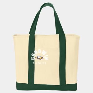 Ideal Twill Two Tone Shopping Tote Thumbnail