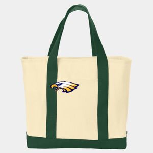 Ideal Twill Two Tone Shopping Tote Thumbnail