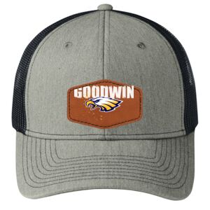 Snapback Trucker Cap w/ Leather Patch Thumbnail