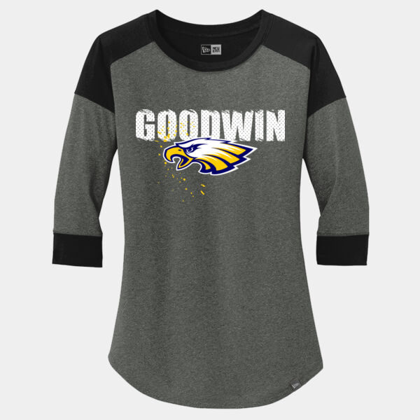 Ladies 3/4 Sleeve New Era Top Thumbnail