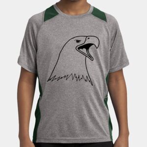 Youth Heather Colorblock Contender ™ Tee Thumbnail