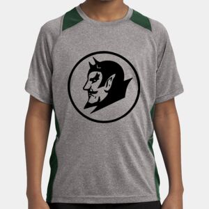 Youth Heather Colorblock Contender ™ Tee Thumbnail