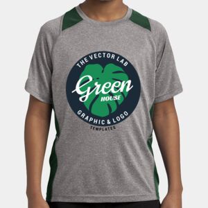 Youth Heather Colorblock Contender ™ Tee Thumbnail
