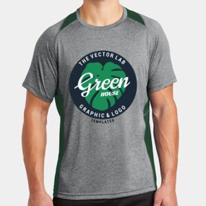 Heather Colorblock Contender ™ Tee Thumbnail