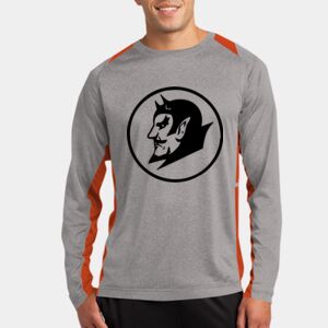 Long Sleeve Heather Colorblock Contender ™ Tee Thumbnail